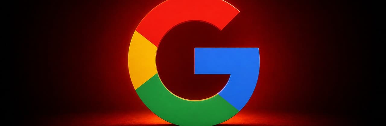 Header dedicado do Blog V4 sobre Google: tudo sobre o gigante da tecnologia e atuação global