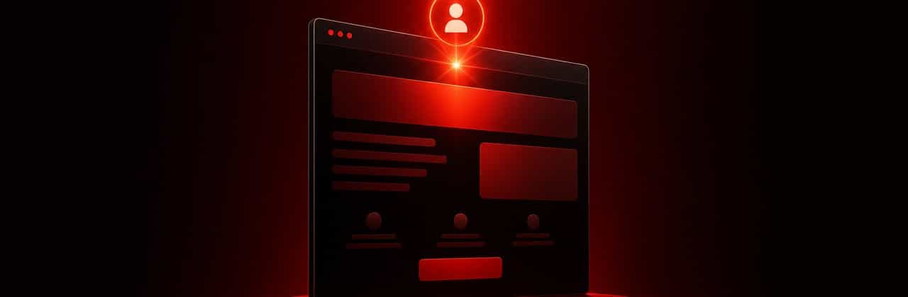 Header dedicado do Blog V4 sobre Landing pages que convertem em mídia paga